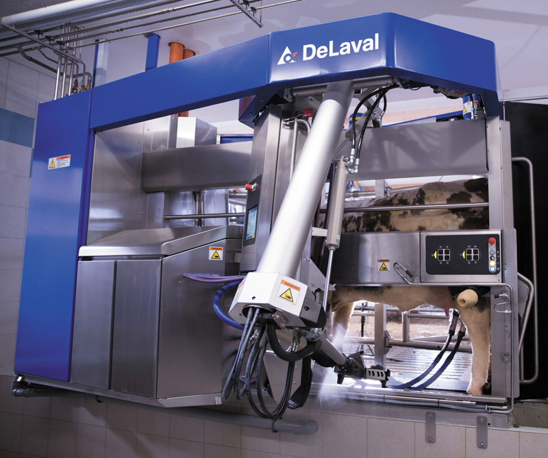 De Laval milking system