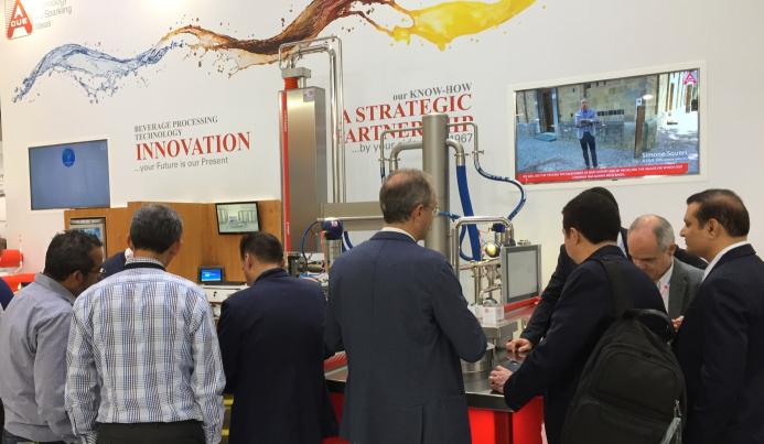 EASY.Tech grande successo a drinktec per A DUE