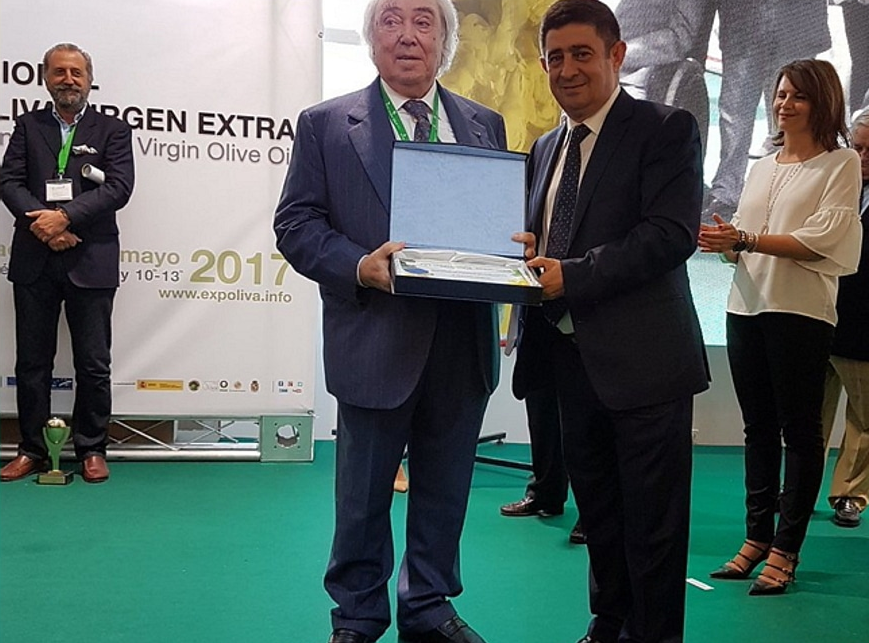 Gennaro Pieralisi - premiazione Expoliva 2017