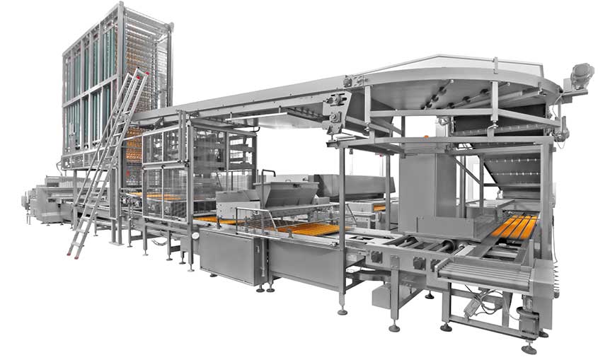 Alimec automatic cake line