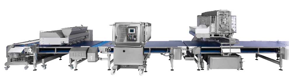 Alimec automated Pizza Topping Line