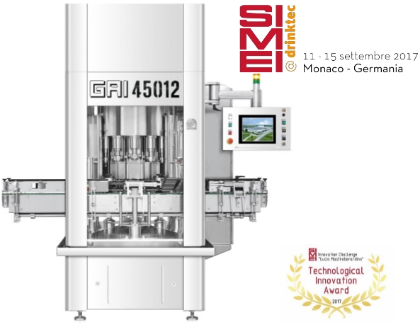 Macchina selezionatrice Gai 45012 vince il premio technological innovation award a Simei 2017